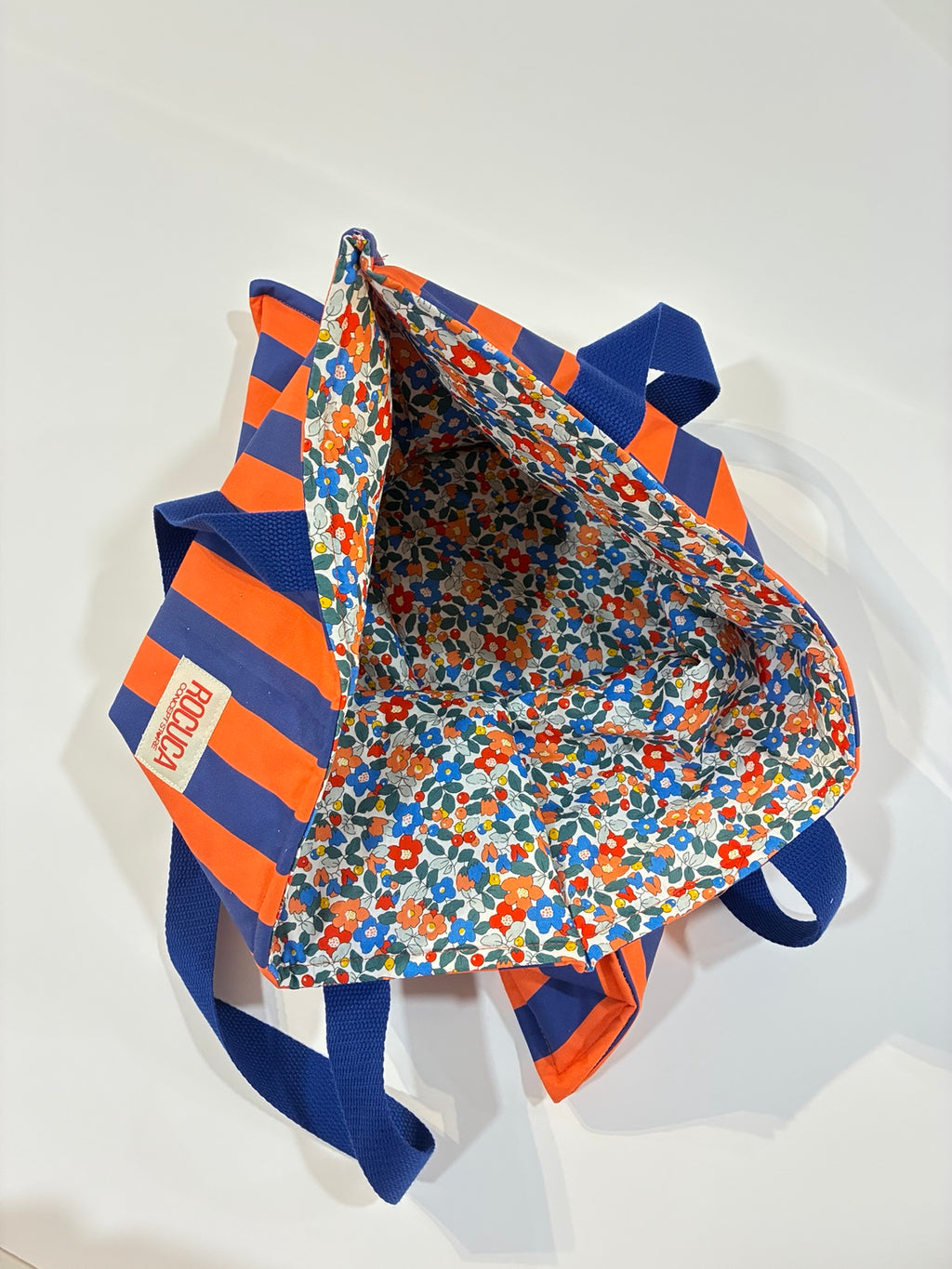 Tote bag Lúa · Rayas