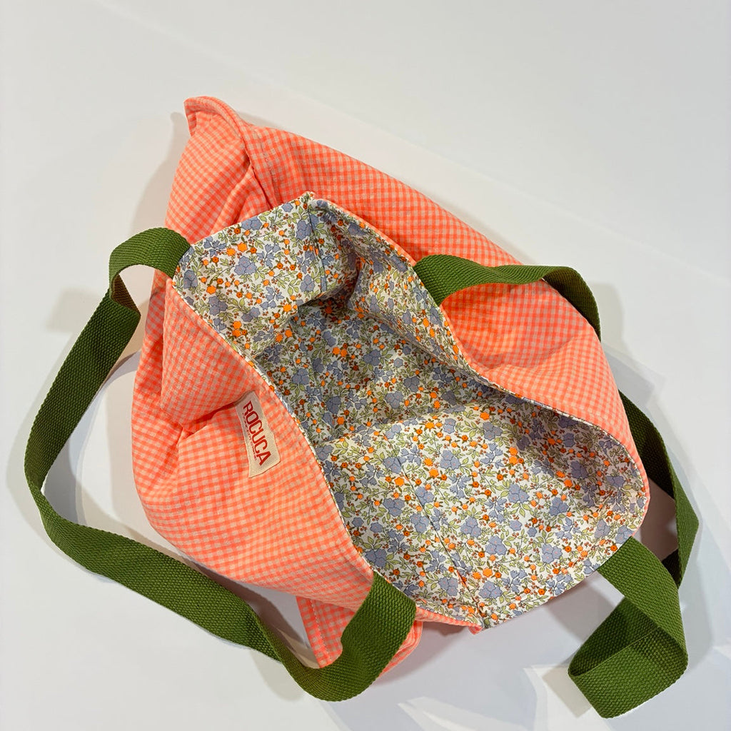 Tote bag Orange  · Vichy