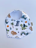Babero clip Dino