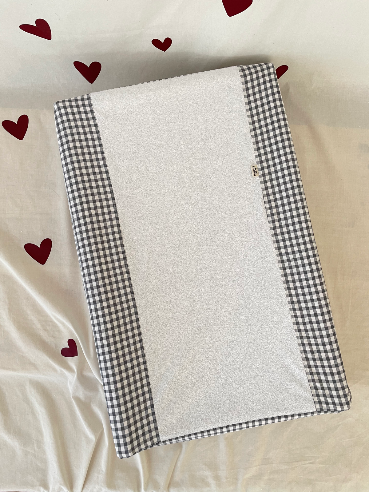 Funda Cambiador vichy Gris