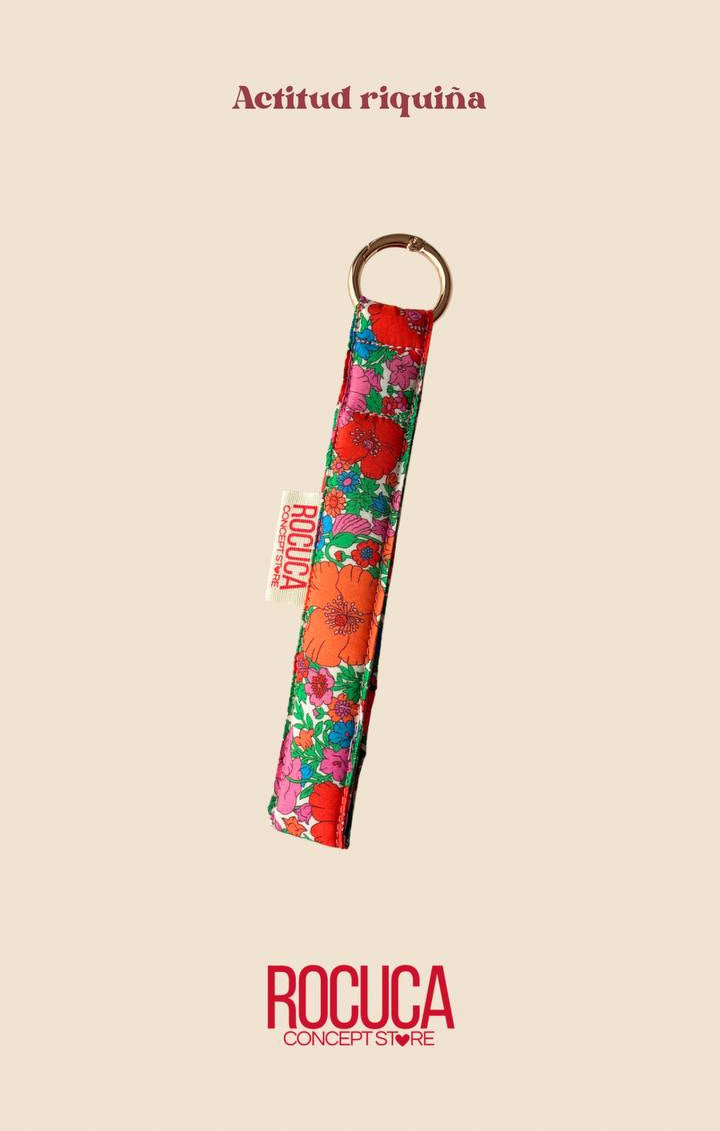 Llavero corto Liberty Orange