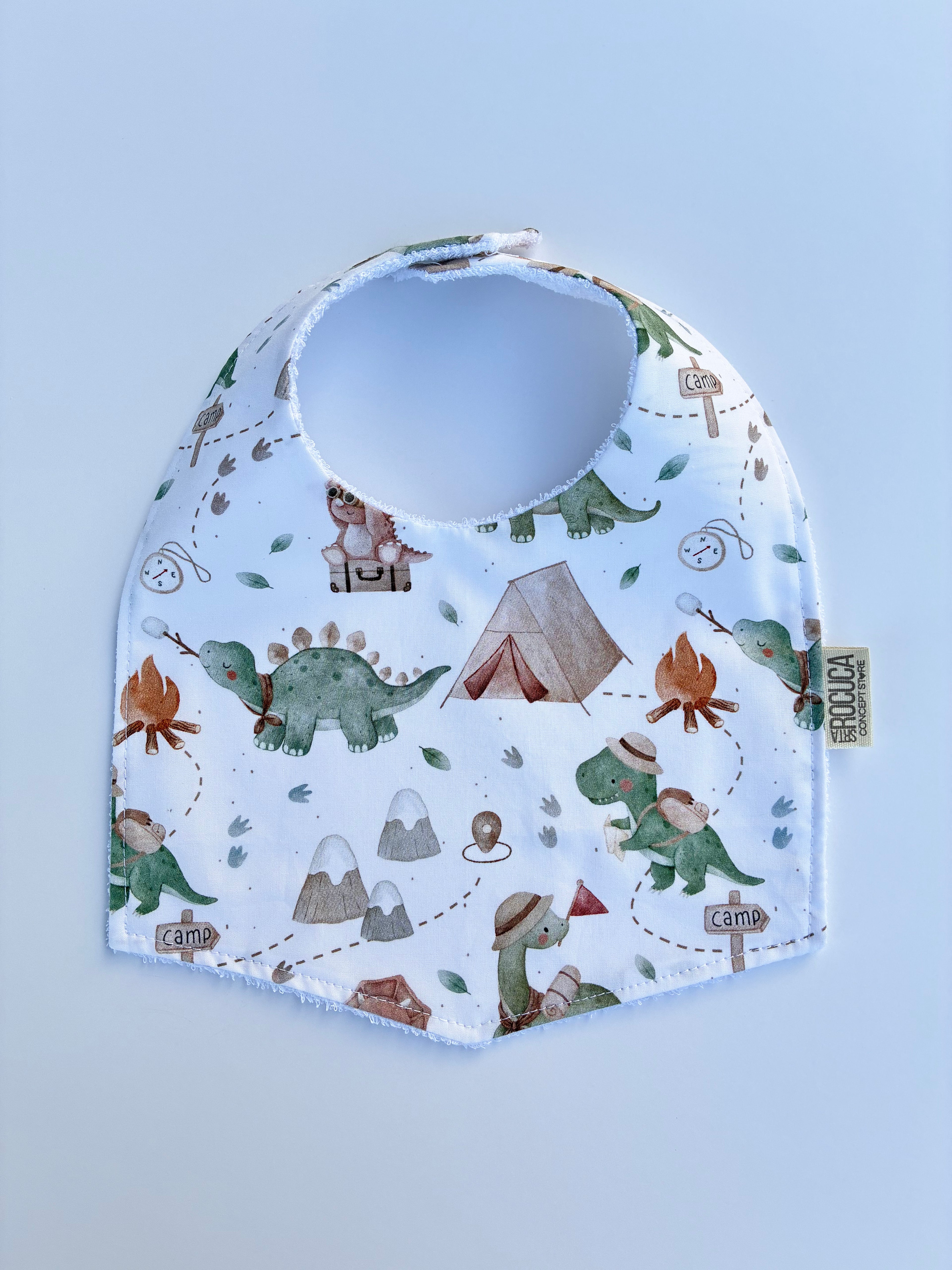 Babero clip Dino Explorer